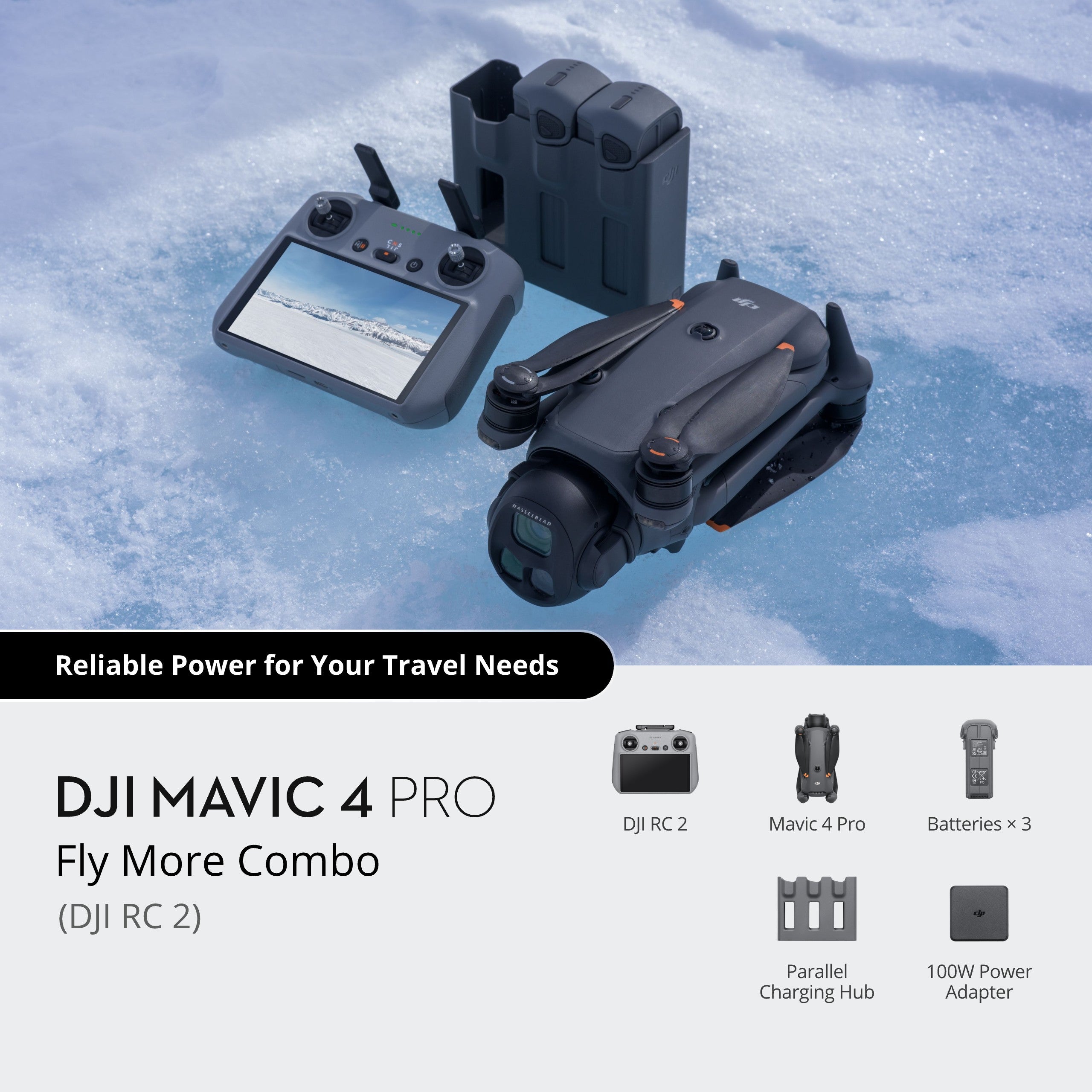DJI Mavic 4 Pro Fly More Combo (DJI RC 2）