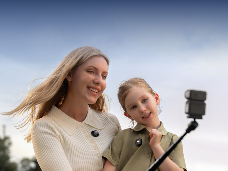 Dual DJI Microphones Direct Connection <sup>[3]</sup>