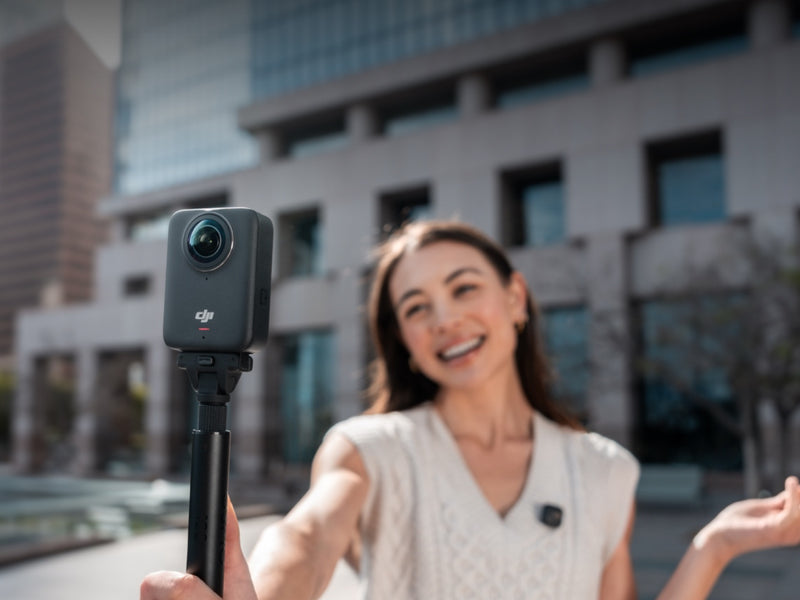 OsmoAudio™ Direct Microphone Connection<sup>[8]</sup>