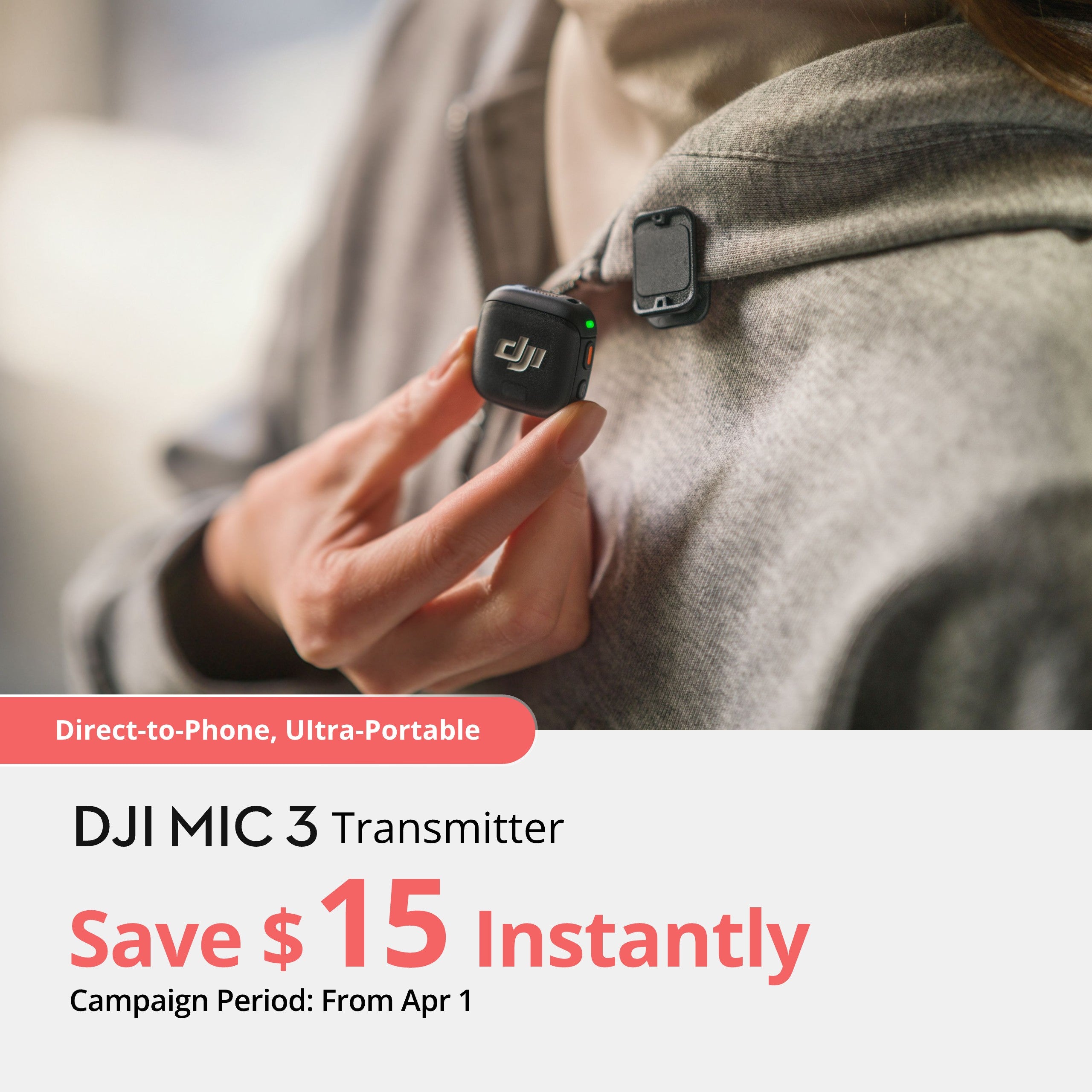 DJI Mic 3 Transmitter