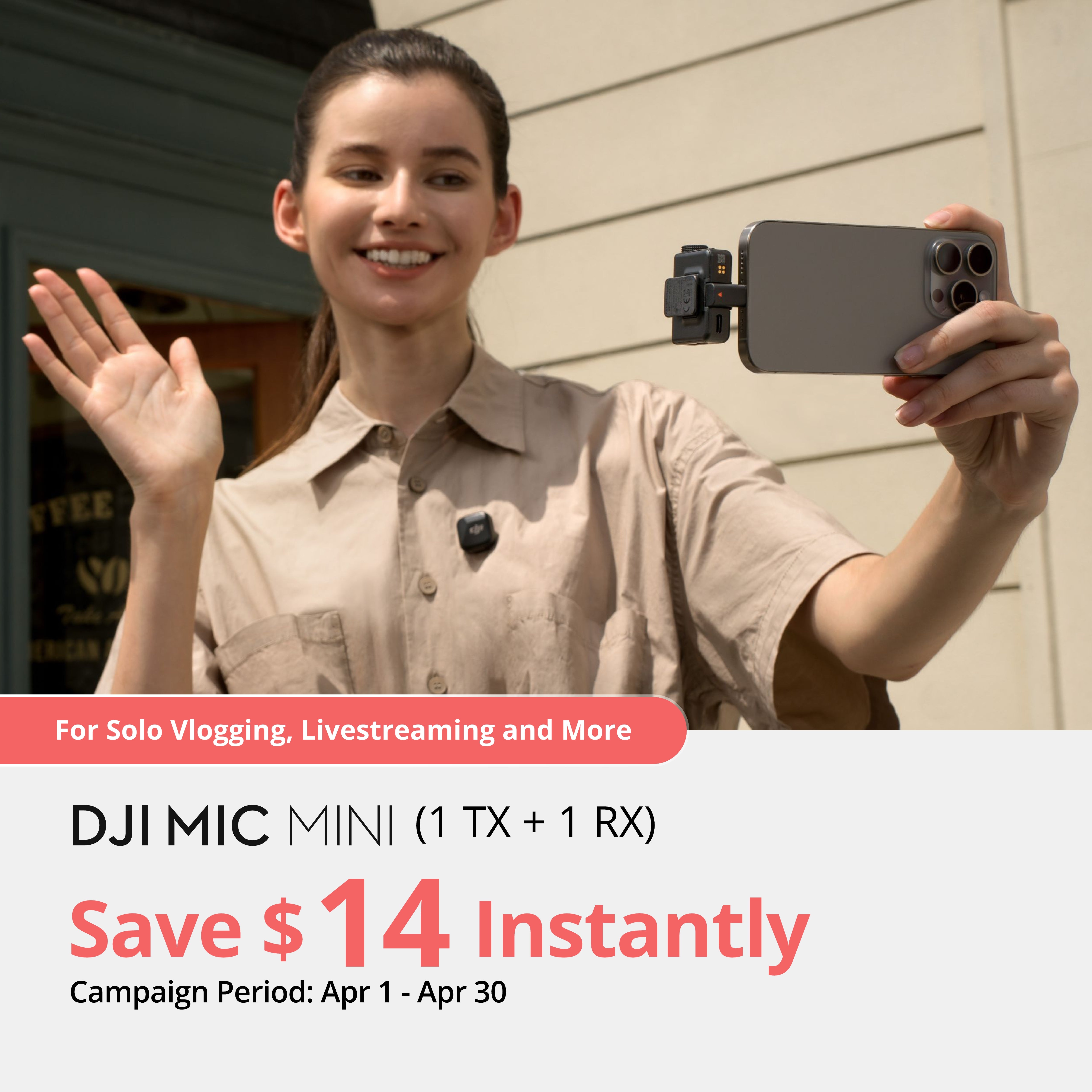 DJI Mic Mini (1 TX + 1 RX)