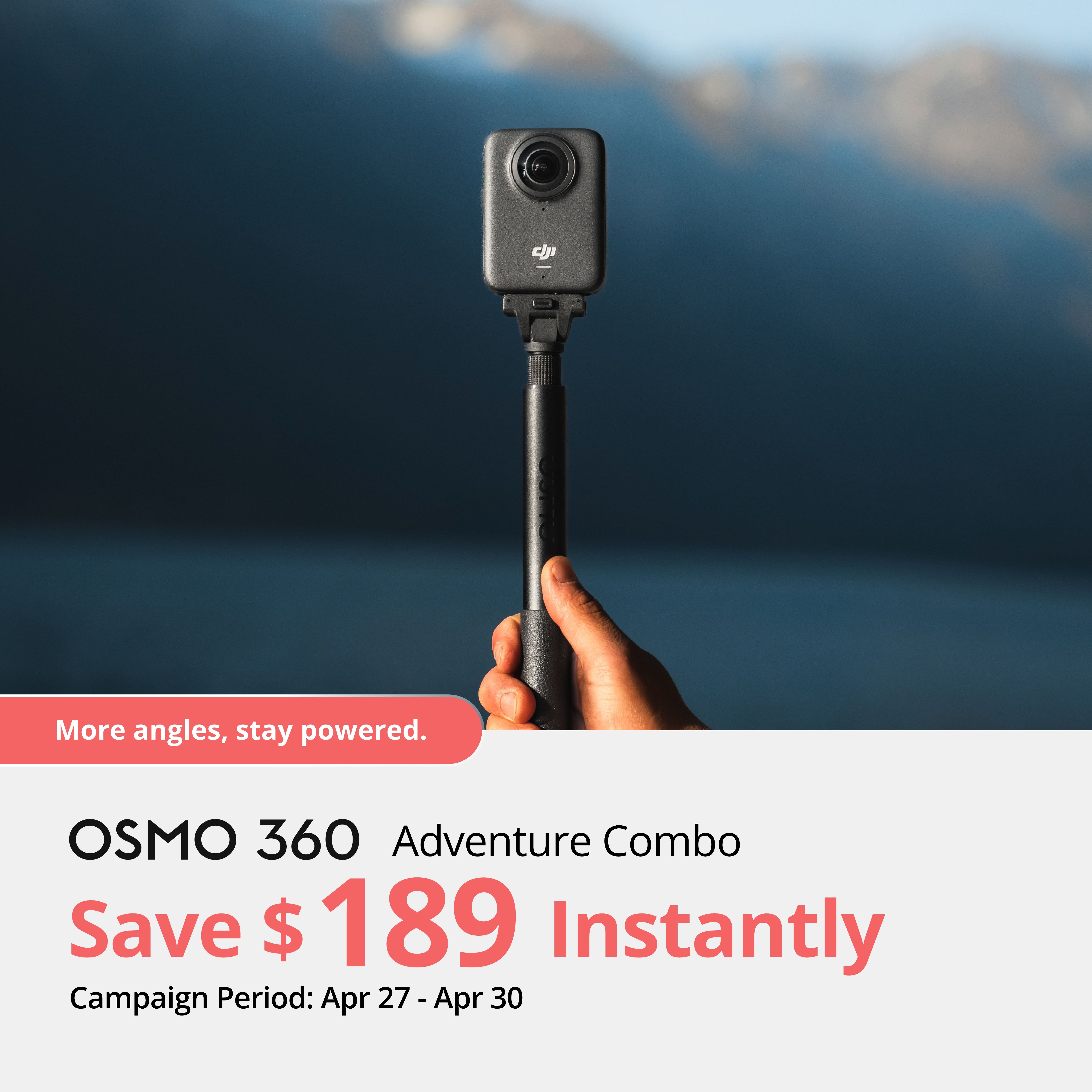Osmo 360 Adventure Combo